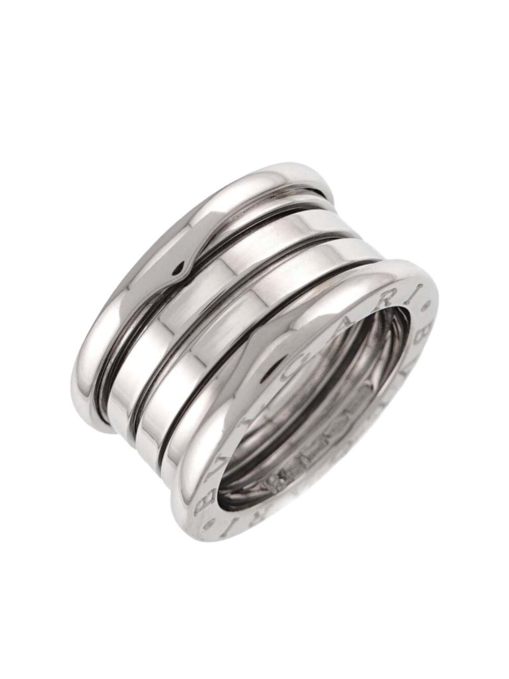 Bvlgari B.zero1 Band 51 Ring 18k White Gold 750